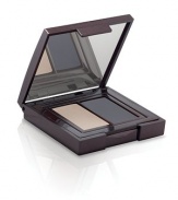 The Eye Colour Duet immediately releases intense luminous colour with superior blending in two complementary shades. The creamy powder texture provides distinctive full colour and unique blendability. To create a classic Laura Mercier eye, use a lighter tone on the lid and under the brow bone. Add depth by accentuating the crease with a dark or medium shade and then smudge deepest colour at the lash line for added definition.