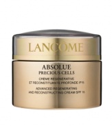 Restores Density – Reduces Wrinkles – Regenerates Radiance Decisive breakthrough on stem cells. It's proven: within 7 days, skin recovers the visible signs of younger skin.(1) Fundamental discovery on stem cells: Our research has made a decisive breakthrough by revealing the crucial role of stem cells' environment on its ability to improve skin's youthful quality. Exclusive innovation from Lancôme: A powerful combination – the Reconstruction Complex and Pro-Xylane(tm) – has been shown to improve the condition around the stem cells, and stimulate cell regeneration to reconstruct skin to a denser quality.(2) Women see visible signs of younger skin:(3) 90% skin seems denser 87% looks smoother 87% looks more radiant 95% has a more uniform complexion Significant deep wrinkle reduction in UV damaged skin after 4 weeks. Clinically proven.(4)