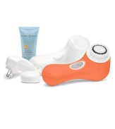 When it comes to skin care, not everyone has the same cleansing regimen and skin care needs, yet everyone can benefit from sonic cleansing. Mia 2, enhanced with 2 speeds, a 2 year warranty and Clarisonic's patented T-Timer allows you to customize your skin care needs while still providing all of the sonic cleansing benefits and compact, travel friendly design that you know and love from the original Mia.