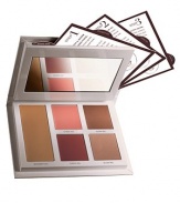 Ultra-sheer, blendable palette was inspired by Mercier's work with celebrity clients, who wanted a universal compact that would wake up their skin and give them an immediate healthy glow. Palette includes: 1 bronzer veil, 2 cheek veils and 2 glow veils. 100% of the profits from the sale of this product will be donated to the Laura Mercier Ovarian Cancer Fund. 