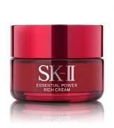 The new SK-II Essential Power Rich Cream is an addition to the Anti-Aging line that addresses the more advanced signs of aging in the skin. Also containing a key plant-derived ingredient, this rich emollient includes skin conditioning ingredients that protect the skin from harsh environmental conditions while it helps to slow the signs of aging. Made in Japan. 1.69 fl. oz. 