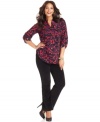 Snag a season-right look with Style&co.'s plus size corduroy pants, featuring a bootcut design.