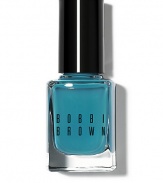 New for nails! Bobbi does polish right: Rich color and desert-worthy hues instantly transform fingertips into your most covetable accessory for fall. Go with an opaque blue: the color of polished turquoise. Tip: Keep nails short and square with saturated colors like these.