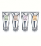 Hand Crème Quartet features our luxuriously hydrating hand crème in Laura's 4 delicious gourmande fragrances. This ultra-rich crème leaves hands velvety-soft and hydrated, never greasy. Collection features 4 perfectly portable 1 oz. tubes stacked in a stocking-friendly clear tube. Includes Laura's 4 iconic fragrances: Almond coconut milk, crème brulée, crème de pistache and fresh fig. Made in USA. 