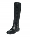 Complete your outfit with this polished pair. Enzo Angiolini's Sporty riding boots are tall and sleek.