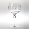 Mouth-blown by artisans in the hills of Prague, this Juliska wine glass is especially thin, making it an unexpected pleasure to drink from. Being handmade, no two pieces of Juliska are identical.