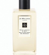 Inspired by a sun drenched morning in an English garden, White Jasmine & Mint captures the scent of jasmine, wild rose and white blossoms with an unexpected twist of wild mint. White Jasmine & Mint Body and Hand Wash gets skin sparkling clean and leaves just a hint of fragrance. With a moisturizing lather, it awakens the senses. 8.5 oz. 