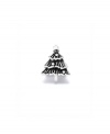 'Tis the season to be merry! Ornament your necklace or bracelet with this decorative Donatella Christmas tree bead. Crafted in sterling silver, bead features a pine tree with a star on top. Donatella is a playful collection of charm bracelets and necklaces that can be personalized to suit your style! Available exclusively at Macy's.