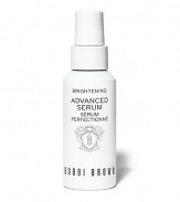 Introducing NEW Brightening Advanced Serum. The star of the Brightening Skincare line. Layer this highly concentrated serum over Brightening Hydrating Lotion morning and night. Infused with Red Algae, this luxurious formula also contains a Vitamin C Complex and unique blend of Grape, Mulberry and Scutellaria to help even skin tone. Over time, skin is brighter, clearer and more radiant. 1.7 oz. 