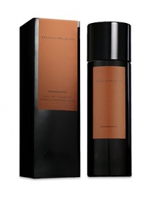 Introducing the newest Donna Karan Collection fragrance: Mandarin. It is a sweet, citrus-based perfume with notes of bergamot, lemon, petitgrain, jasmine, neroli, oakmoss, vetiver, styrax and of course, Mandarin. Made in USA. 3.4 oz. 