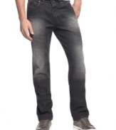 Great style like these washed jeans from Guess never fade.