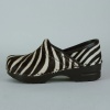 Sanita Zebra Printed Clog