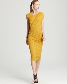 Donna Karan New York Dress - Twist Draped