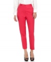 A pair of bright capris is on the must-have list for spring. This petite pair from Jones New York Signature does the trick with slim-fitting style that looks amazing with heels and wedges.