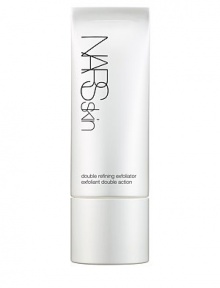 This gentle exfoliator combines NARS' Light Reflecting Complex, mild citrus-fruit acids and botanical exfoliating spheres to exfoliate the upper layers of the skin, stimulating natural cell turnover and helping purify and refine the skin's surface. The result is a soft, smooth, visibly bright and healthy-looking complexion. Pores become less visible as they are deeply cleansed and refreshed. Wild Rose Extract helps prevent signs of irritation* as skin is comforted and conditioned.