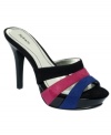 Colorblocked straps give Style&co.'s November platform sandals an edge on the competition.