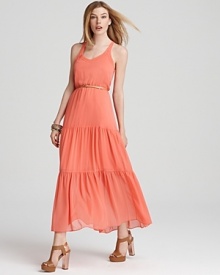 DV Dolce Vita Dress - Basia Belted Maxi