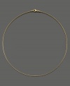 A versatile and beautiful chain necklace in 14k gold. Approximate length: 17-3/4 inches.