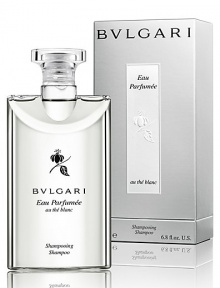 Reassuring, comforting and intimate, it is a luxuriously elegant expression of sensory pleasure. Delicate perfumed Eau Parfumée au thé blanc shampoo whose gentle cleansing action makes it perfect for daily use. Dermatologist tested.Top note: Artemesia. Heart note: White Tea. Base note: Musk. 6.8 oz. 