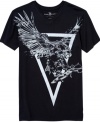 Spread your style wings.  This st-shirt from Marc Ecko Cut & Sew will keep your talons sharp.