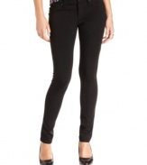 Give your closet the garment it needs! These skinny leg pants from Jessica Simpson are crafted from stretchy, ponte fabric and are a true staple style.