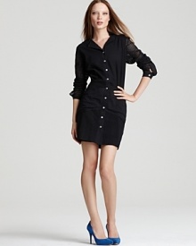 Edun Shirt Dress - Broderie Anglaise