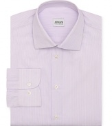 Armani Collezioni Lavender Stripe Dress Shirt - Slim Fit