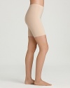 Cut a slim silhouette with SPANX® thigh shaper.