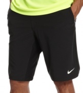 On or off the court, these Rafael Nadal Nike tennis shorts are made for serious play time.