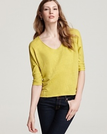 Eileen Fisher Rounded V Neck Tee