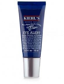 Made with cooling cucumber and alfalfa extracts to energize and hydrate the thinner skin of the eye area. Its potent blend of Vitamin E and caffeine fight fatigue as it helps combat dark circles and puffiness. With regular use, skin appears strengthened and the look of fine dehydration lines is reduced. 0.5 oz.