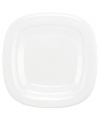 Accented square plates from Lenox will reshape your casual table. Fresh and understated, Aspen Ridge dinnerware features a pure white glaze and elegant modern lines that evoke winter's snow-capped slopes. Qualifies for Rebate