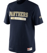 Be a part of the wave-help keep team spirit up with this Pittsburgh Panthers NCAA basketball t-shirt from Nike.