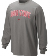 Be a part of the team in this Nike Ohio State Buckeyes NCAA shirt.