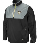 Put your Pittsburgh Penguins pride on display with this NHL jacket from Reebok.