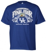 Favorite team make it into the finals? Cheer 'em on with this Kentucky Wildcats shirt from adidas.