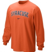 Be a part of the team in this Nike Syracuse Orange NCAA shirt.