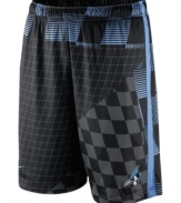 Pep up the John Hopkins Blue Jays team spirit in these training shorts by Nike.