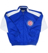 Add to your arsenal of Cubs gear with this jacket from Majestic Apparel.