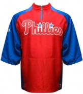 Be prepared for extra innings! This Philadelphia Phillies MLB convertible jacket from Majestic is a fan's best kept secret to staying comfortable in any weather.