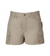 Sexier than your average cargo short, this leg-baring iteration from Zadig & Voltaire will amp up your casual look - Belt loops, cargo pockets, back welt pockets with button, short-short length -Pair with an oversized top, a blazer, and pumps