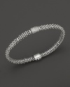 In sterling silver and diamonds, this bracelet from Lagos' Muse collection is a timeless classic.