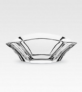 A sloping rim and fluid curves distinguish a finely crafted bowl made of pure lead crystal. From the Gingko Collection 3½H X 8¾ diam. Hand wash Made in France