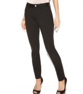 Slimming stretch pants from INC work with your favorite shirts, tees and blouses. Also available in a curvy fit.