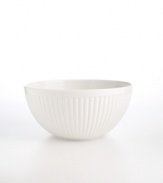 Prepare your favorite recipes with durable porcelain bowls from the Martha Stewart Collection. All Whiteware pieces are durable enough for the rigors of use, but beautiful enough to use for serving as well.