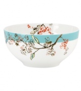 Make your favorite treats sing with Chirp dessert bowls from Lenox Simply Fine. Adorned with the beloved birds and florals of Chirp dinnerware and in oven-safe bone china, it's an irresistible addition to any casual dining collection. Qualifies for Rebate