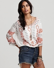 Free People Top - Voile Mayfair