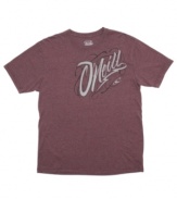 Swell with style in this O'Neill t-shirt that kicks basic up a notch.