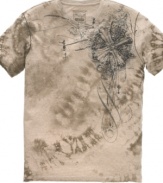 Neutral gets an upgrade and so will your wardrobe with this graphic tee from Retrofit.