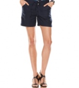 Chic linen shorts from INC are a warm-weather must-have! Perfect for pairing with everything from tank tops to tunics!